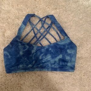 Free to Be Wild Lululemon TieDye Bra